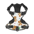 thumbnail image 4 of Junzan Tigers Go In For Sports Pattern Dog Harness - Lightweight,Soft,Adjustable Small Harness And Leash Set-Large, 4 of 8