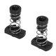 thumbnail image 4 of Juego de 2 tuercas de resorte antirretroceso que eliminan el espacio POM para impresora 3D varilla roscada T8 8mm plomo negro, 4 of 9