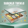 thumbnail image 4 of COOK WITH COLOR Snack Box, 16-Compartment Lunch Box & Food Storage Container, Green, 4 of 9