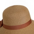thumbnail image 7 of CHENge Women's Wide Brim Straw Summer Hat for Outdoor Beach Sun with Breathable Bow Design, 7 of 7