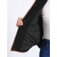 thumbnail image 5 of Chaleco de forro polar para mujer INSPIRE CHIC con bolsillos, sin mangas, abotonado, moda de otoño e invierno 2024, chaleco suave M negro, 5 of 6