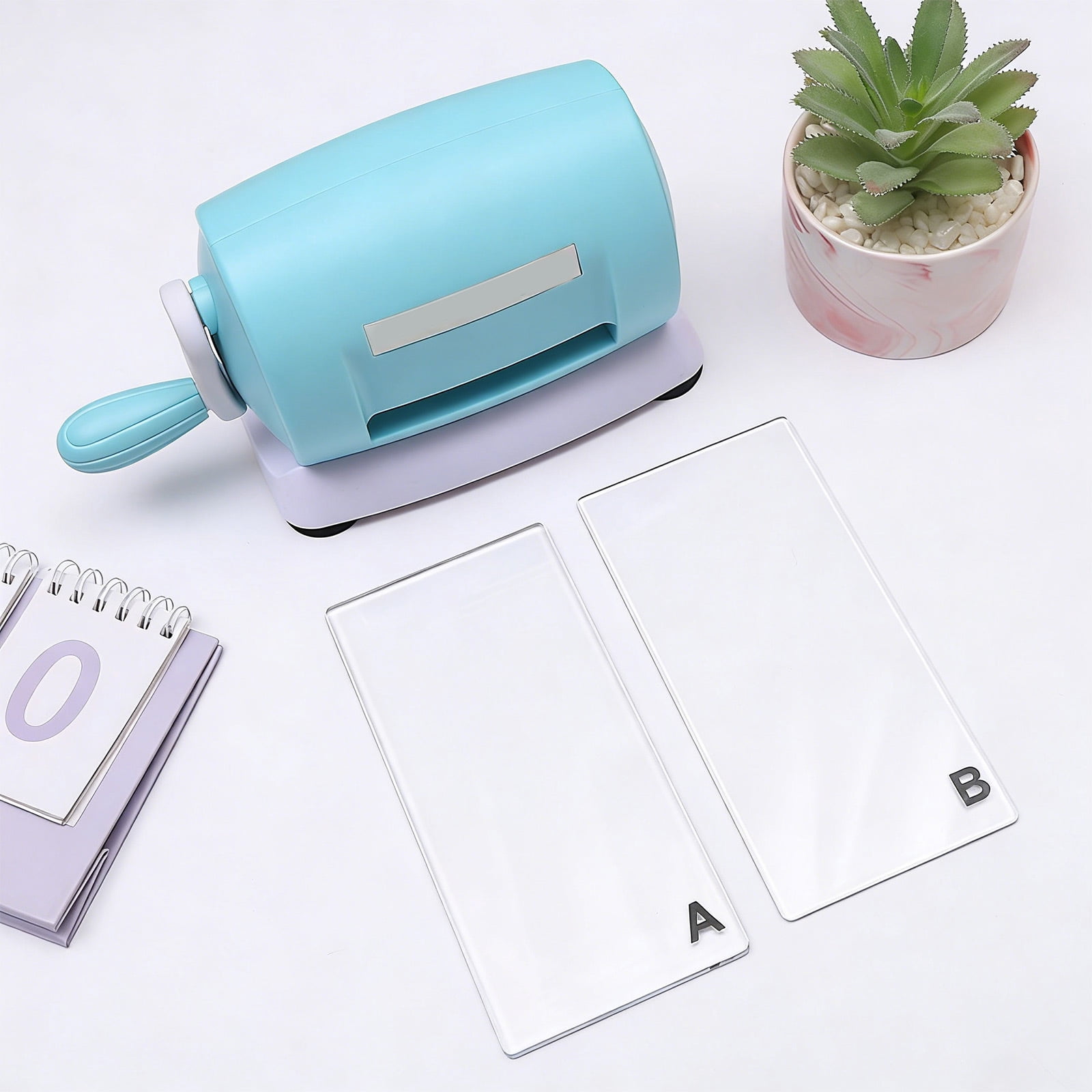 Portable Hand Crank Die Cutting and Embossing Machine for Paper Craft
