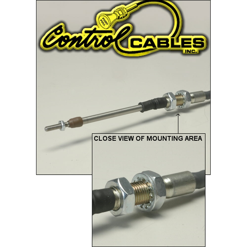 Control Cable PushPull Throttle Cable 84 Inches Long For Bulk Head