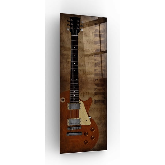 Epic Art 'Legendary' by John Jones, Acrylic Glass Wall Art, 12"x36"