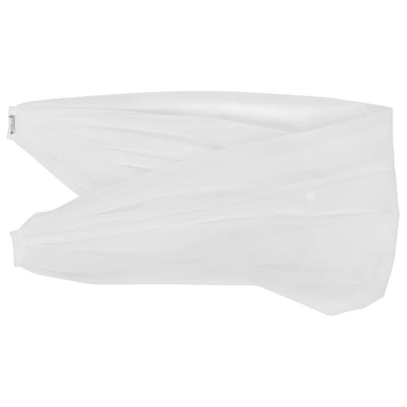 FRCOLOR White Detachable Tulle Sleeve Wedding Dress Accessory for Enhanced Dress Style