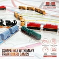 thumbnail image 4 of Juego de mesa Train Set Sunset Deluxe con miniaturas rojas, 4 of 7