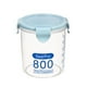 thumbnail image 1 of Toystoory Fenkicyen Hebilla PP Contenedor de alimentos sellado Cereal transparente Tarro de almacenamiento Titulares Cocina Condimentos Organizadores de utensilios de cocina azul 11*9.5*11.5 cm Toystoory JJ18045-04, 1 of 3