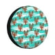 thumbnail image 1 of Fotbe Lobsters Of Turquoise Waves Funda de Llanta de Repuesto con Estampado, Engrosada, Ajuste Universal para Jeep, Remolque, RV, SUV, Camión-14 inch, 1 of 6