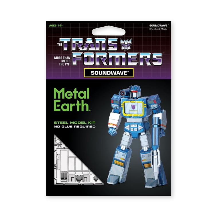 Metal Earth Fascinations - Juego de 5 transformadores de metal 3D
