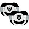 Oakland Raiders Pacifiers (Set of 2)