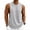 Light Gray_001, variant on Domuza Casual Tank Tops Men Vintage Wash Breathable Sleeveless Crew-Neck Solid Shirts New Gym Workout Beach Cotton Blouses Light Gray L