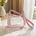 thumbnail image 3 of Stadium Approved Clear Crossbody Bag for Women, Waterproof PVC Transparent Shoulder Purse Lightweight Tote for Concert Sports Travel Beach, 3 of 7