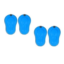 MLINS 4 pcs  Temporary Toilets Restroom Squatting Pans Portable Travel Toilet for Camping Hiking Boating Trips Outdoor Worker