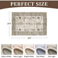 thumbnail image 2 of D Boho Area Rug for Living Room Machine Washable Rug Non Slip Carpet Soft Living Room Rug Room Decor Rugs for Bedroom Kids Playroom, 2 of 7