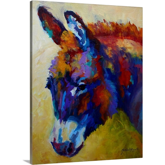 Great BIG Canvas | "Burro II" Canvas Wall Art - 18x24