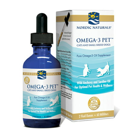 Nordic Naturals Omega-3 Pet For Cats & Small Breed Dogs - 2 (Best Cat Breeds For Allergy Sufferers)
