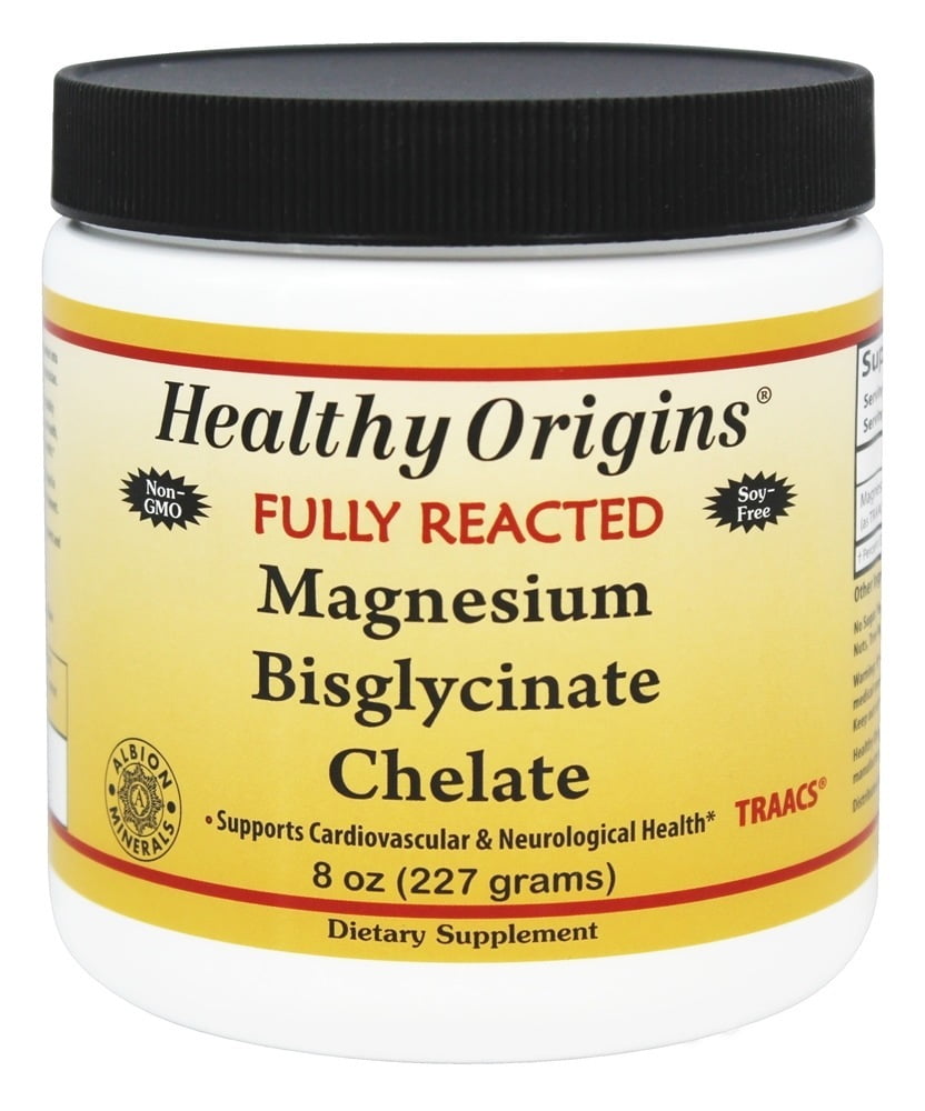 Healthy Origins Magnesium Bisglycinate Chelate 8 oz. Walmart Canada