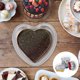 thumbnail image 4 of WORGEOUS 20 juegos de tazas pequeñas para hornear con tapa, taza de pudín de papel de aluminio, molde en forma de corazón, 4 of 9