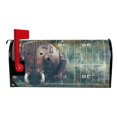 thumbnail image 3 of Ryvnso Mailbox Cover Magnetic Abstract Cool Rugby Mailbox Wrap Large Size 25.5x21 Inch, 3 of 8