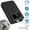 Black, variant on Moclever 10000mAh Portable Power Bank External Battery Pack Charger Dual USB Charge Ports with LCD Display Flashlight Type C Micro USB IOS Input Ports, Black
