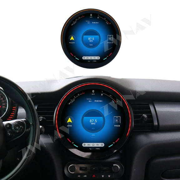 ZWNAV 11.8 inch Car Radio For BMW MINI F55 F56 F57 2015-2022 Stereo Upgrade Touch Screen Wireless CarPlay Android Auto GPS Navigation