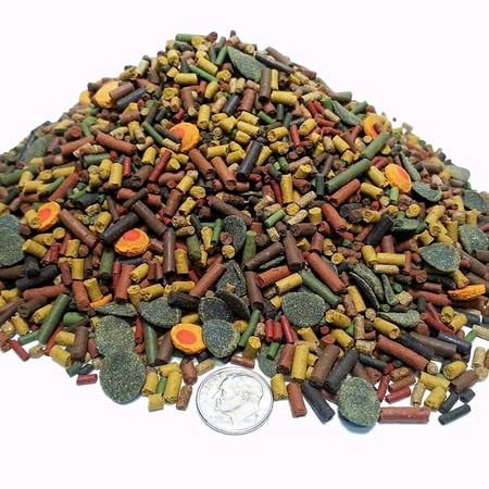 Shrimp Food - Aquatic Foods Ultra 17 Blend, Freshwater Shrimp, Bottom Fish, Crayfish, Snails & ALL Tropical Fish - 1/8-lb…GB-50 TetraMin, New Life Spectrum, Hikari, Ocean Nutrition Bonus Bag Included.