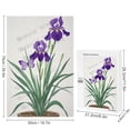 thumbnail image 2 of Wooden 1000 Piece Puzzle - Purple Iris, Perfect for Home Decor, Finished Size 20" x 30", 2 of 8