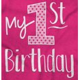 thumbnail image 2 of First Birthday 1 Year Niece Daughter Romper Boys or Girls Infant Baby Brisco Brands NB, 2 of 6