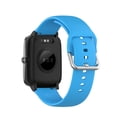 thumbnail image 4 of 19mm Solid Color Silicone Sports Sweat Proof Watch Strap With Fashionable Design And Easy Replacement Face Watch Wrist Watch Batteries Analog Watch for Men for Mens Brew for Men Designer for Men Watch, 4 of 4