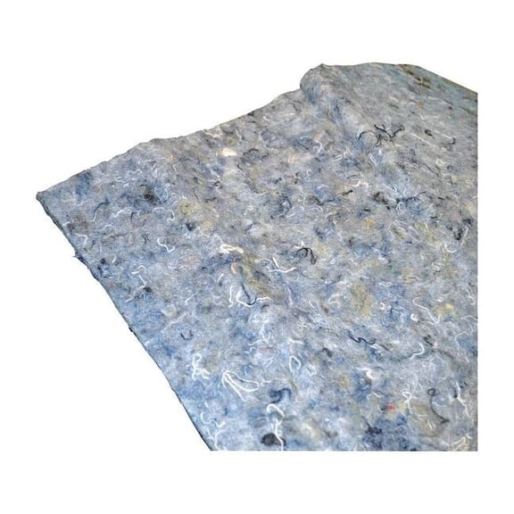 Brady Sorbent Pad, 38 gal, 18 in x 18 in, Universal, Blue, Gray, 50 PK RAG1818