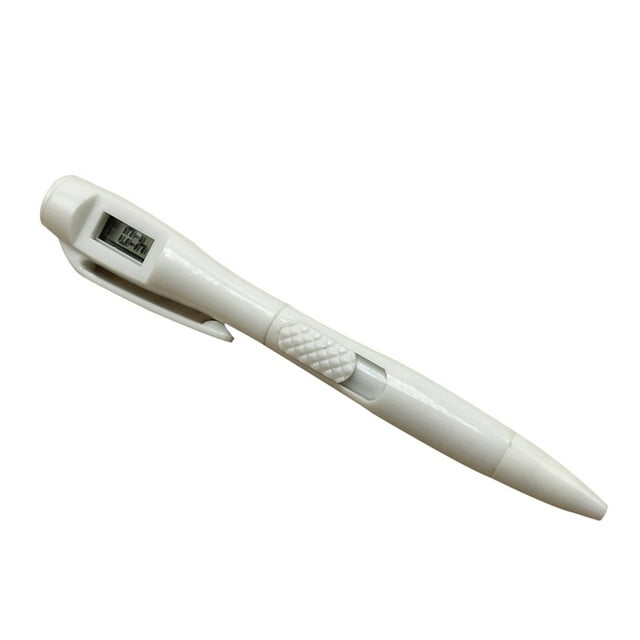 IKemiter Ballpoint Pen With Digital Electronic Watch Clock For Student Exam Office Test School