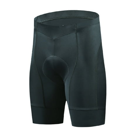 Toptie Men's 3D Padded Cycling Bib Shorts, Long Riding Bicycle Compression Shorts UPF 50+-Shorts-M