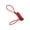 Lock rope red, variant on Heavy Duty Bicycles AntiTheft Lock Electric Scooter Wheel Hovers Disc Locks Disc Brakes Lock for Motorcycle Accessories