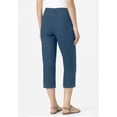 thumbnail image 2 of Woman Within Plus Size Clean Front Denim Capri, 2 of 3