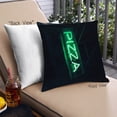 thumbnail image 1 of Ahgly Company Neon Neon Coussin Extérieur, 18 Pouces par 18 Pouces, 1 of 6
