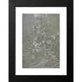 thumbnail image 2 of Jean Jouvenet 14x18 Black Modern Framed Museum Art Print Titled - The Assumption of the Virgin, 2 of 5