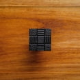 thumbnail image 2 of Renovators Supply Black Square Iron Cabinet Knob Pull Decorative Aztec Rust Resistant Vintage Metal Knobs for Kitchen Cabinet or Drawer Handles w/Screws, 2 of 6