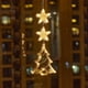thumbnail image 4 of Fiudx Ofertas Del Día Decoraciones De Luces De Ventana De Navidad, Ventana De Navidad Con Pilas Que Cuelga La Lámpara De Lechón Led Con Luz Blanca Cálida Para El Árbol De Navidad Chimenea Ventana Int, 4 of 6