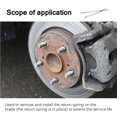 thumbnail image 3 of Speravity Nuevos alicates de tambor de freno de coche de acero de alta resistencia extracción de instalador de resorte de freno herramienta de mano de Automoción decorativa y accesorios Speravity VI004120-00, 3 of 6
