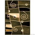 thumbnail image 2 of Allstar Green Abstract Modern Area Carpet Rug (7' 10" x 10' 2"), 2 of 2