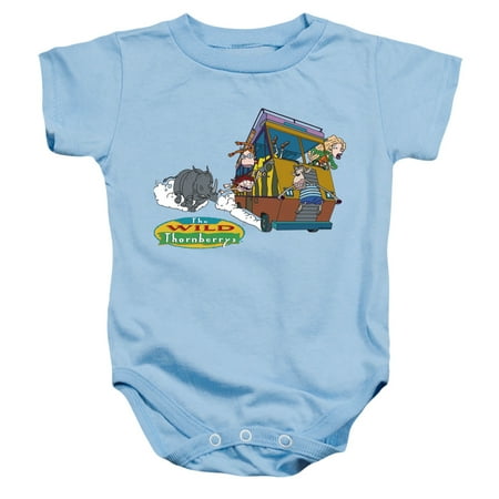 

Wild Thornberrys Runaway Rhino Unisex Infant Snap Suit for Baby