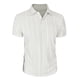 thumbnail image 2 of Blusa y camisa de manga corta con cuello vuelto para hombre, informal, a la moda, con botones, lisa, de poliéster., 2 of 7