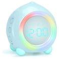 thumbnail image 1 of BEMS-Reloj despertador digital, reloj de cabecera LED Reloj despertador dual con, 1 of 5