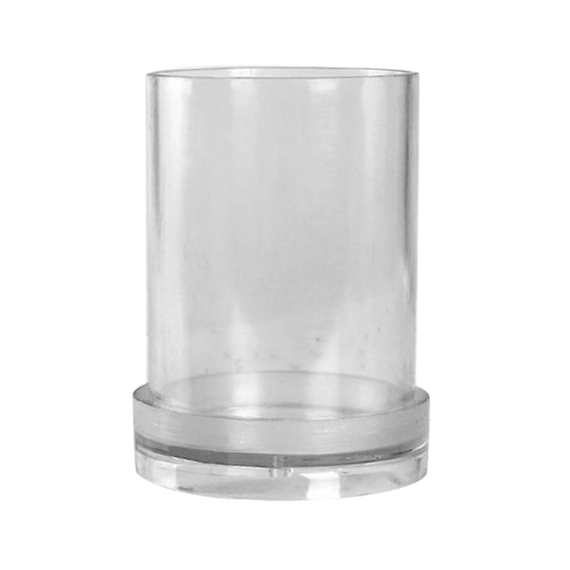 Moldes de plástico para velas para hacer velas - Molde cilíndrico para hacer velas - Haz tu propio molde Los 7x10cm