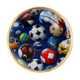 2 Packs Decoration Air Freshener Football Soccer Car Aromatherapy