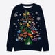 thumbnail image 1 of Sudadera de manga larga con cuello redondo para mujer, suéter informal de Mickey y Minnie de Disney, Y2K, novedad de otoño, 2022, 1 of 5