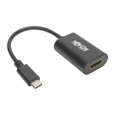 Tripp Lite USB 3.1 Gen 1 USB-C to HDMI 4K Adapter (M/F), Thunderbolt 3 Compatibility, 4K (Best Thunderbolt To Hdmi Adapter)