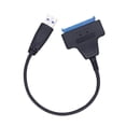thumbnail image 1 of Cable adaptador SATA a USB 3,0, Cable convertidor Plug and Play para HDD SSD de 2,5 pulgadas Tmvgtek Para estrenar, 1 of 5