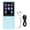 Blue, variant on Nieyigj MP3 MP4 Player 1.8 Inch Screen Portable Music Player With BT 5.0 64GB Memory Card External Playback Picture Videos Supports Expanded Up to 128GB Black