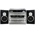 thumbnail image 5 of Trexonic Plateau Tournant 3 Vitesses avec Lecteur CD, Double Cassette, Bluetooth, Radio FM & Enregistrement USB/SD, 5 of 5